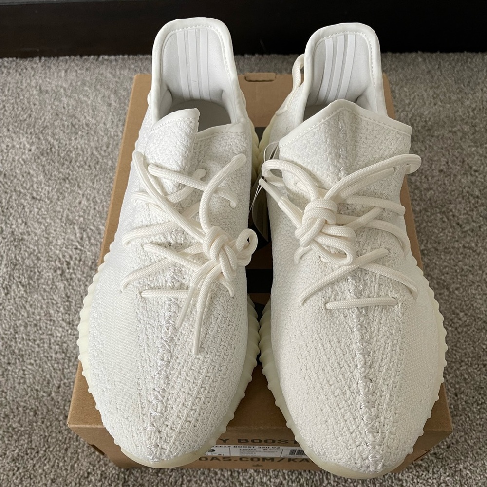 NWT Adidas Yeezy Boost 350 V2 Triple White US9